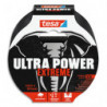 TESA Ruban réparation POWER EXTREME 10mx5cm ultra résistant, déchirable à la main. Coloris noir