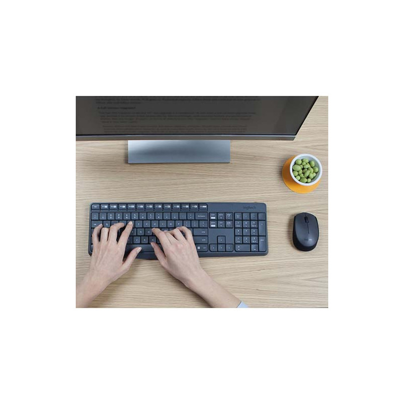 LOGITECH Ensemble Clavier/Souris MK235 920-007907
