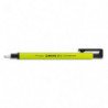 TOMBOW Stylo gomme MONO ZERO ronde 2,3mm diamètre, rétractable et rechargeable. Coloris Jaune Fluo