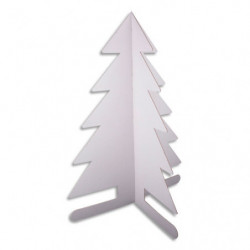 CLEOPATRE Lot de 30 sapins en carton à monter. Sapins de 11cm.