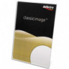 DEFLECTO Porte-affiche transparent pour documents A5 portrait incliné
