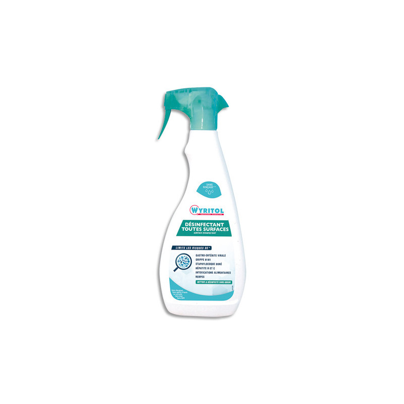 WYRITOL Spray 750 ml nettoyant désinfectant toutes surfaces
