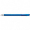 PAPERMATE Stylo à bille pointe moyenne encre Bleue corps caoutchouc à capuchon FLEXGRIP
