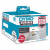 DYMO Pack de 2 rouleaux de 450 étiquettes LabelWriter Durable 19x64mm Noir/Blanc 2112284
