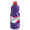 GIOTTO Flacon d'1 litre de gouache liquide de couleur Violet