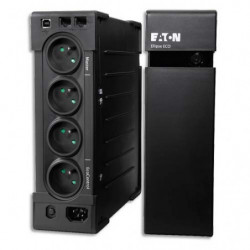 EATON Onduleur professionnel Ellipse ECO 650 FR, écoenergétique avec parafoudre intégré