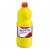 GIOTTO Flacon d'1 litre de gouache liquide de couleur Jaune primaire