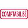TRODAT Timbre formule COMPTABILISE - Xprint à encrage automatique Rouge. Dim.empreinte 45x16mm