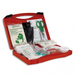 LABORATOIRES ESCULAPE Trousse de premiers secours BTP 5 - pour chantiers de 1 à 5 personnes