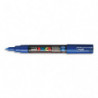 UNI POSCA Marqueur uni pointe conique extra fine Bleu foncé PC1MC BF