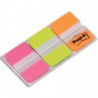 POST-IT Marque-pages POST-IT® rigides (3x22) couleurs vives