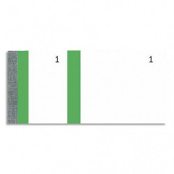EXACOMPTA Bloc vendeur 100 feuillets 60x135 mm Vert