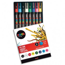 UNI POSCA Pochette 8...