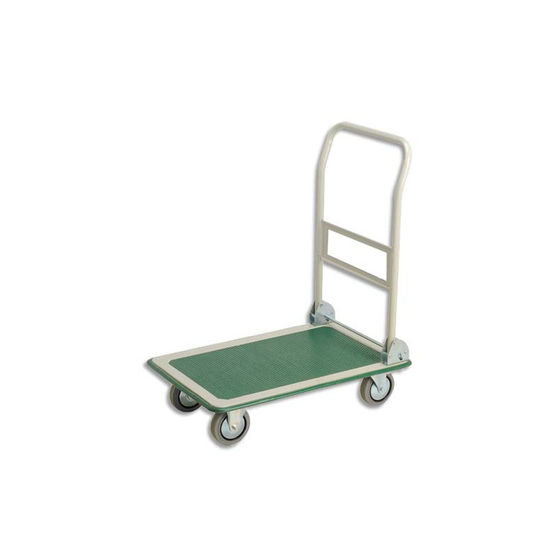 WONDAY Chariot pliable charge utile 300 kg dimensions 60,8x90,7x85 cm