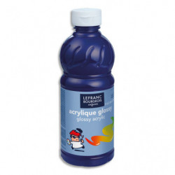 LEFRANC & BOURGEOIS Flacon de 500ml gouache Glossy outremer
