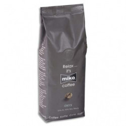 MIKO CAFE Paquet d'1kg de café moulu Onyx 50% Arabica et 50% Robusta