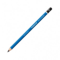 STAEDTLER Crayon graphite tête trempée mine 6B LUMOGRAPH 100