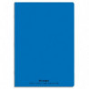 CONQUERANT C9 Cahier piqûre 17x22cm 96 pages 90g grands carreaux Seyès. Couverture polypropylène Bleu