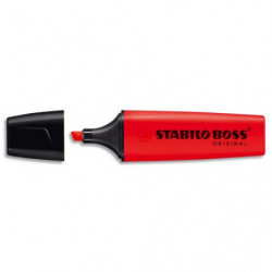 STABILO BOSS ORIGINAL surligneur pointe biseautée - Rouge fluo