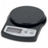 MAUL Pèse-lettre MAULalpha à pile plastique portée 2 kg - Plateau D12 cm, L13,7 x H3,6 x P18,8 cm Noir