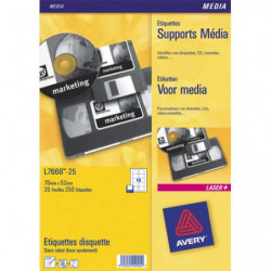 AVERY Boîte de 2000 Mini...