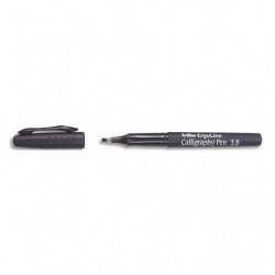ARTLINE Stylo calligraphie pointe fibre 3mm. Coloris Noir