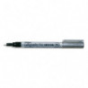ARTLINE Stylo calligraphie pointe fibre biseautée 2,5mm. Coloris Argent