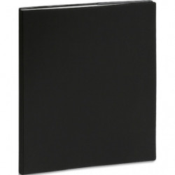 EXACOMPTA Journalier Planifiée 22, Janvier à Décembre 2025 - 22x18cm couverture PVC Noire
