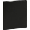 EXACOMPTA Journalier Planifiée 22, Janvier à Décembre 2025 - 22x18cm couverture PVC Noire