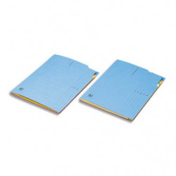 ARIANEX Paquet de 10 sous-dossiers pour dossiers-suspendus, 5 touches.