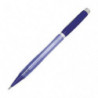 PENTEL Porte-mine 0,7 mm rechargeable corps plastique Noir grip caoutchouc couleur FIESTA
