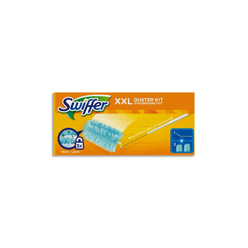 SWIFFER Kit de démarrage poignée + plumeaux