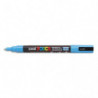 UNI POSCA Marqueur peinture à l'eau, pointe conique fine Bleu clair PC3M BC