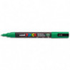UNI POSCA Marqueur peinture à eau, encre à pigmentation Vert foncé, pointe fine