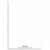 CONQUERANT C9 Cahier piqûre 21x29,7cm 96 pages 90g grands carreaux Seyès. Couverture polypro incolore