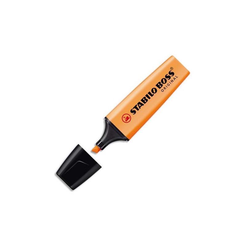 STABILO BOSS ORIGINAL surligneur pointe biseautée - Orange fluo
