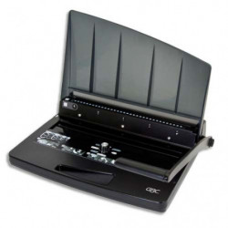 GBC Perforelieur Wirebind W15 pour une utilisation occasionnelle perfore jusqu'à 15 feuilles 4400402