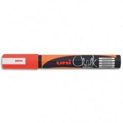 UNI-BALL Marqueur craie CHALK MARKER, pointe ogive moyenne Orange fluo