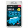 INTEGRAL Clé USB 3.0 Neon 64Go Bleue INFD64GBNEONB3.0