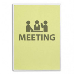 TARIFOLD Sachet de 10 pochettes pour affichage adhésives A5 L15,80 x H22 cm