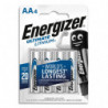 ENERGIZER Pile Ultimate Lithium AA LR6, pack de 4 piles