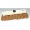 BROSSERIE THOMAS Balai coco fibre pure végétal, monture en bois 29 x 5,5 cm et douille en PP
