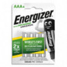 ENERGIZER Pile Universal Rechargeable AAA LR03 500 mAh, pack de 4 piles