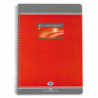 CONQUERANT C7 Cahier reliure spirale 17x22 cm 100 pages 70g grands carreaux Seyès NF