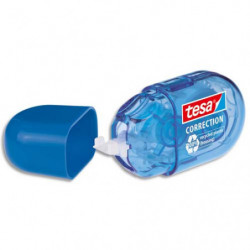 TESA mini roller correction facile, nette et précise Bleu ecologo 6Mx5mm
