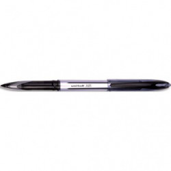UNI-BALL Roller encre liquide Air 188 Noir. Bille 0,7 mm. Pointe cône plastique.