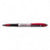 UNI-BALL Roller encre liquide Air 188 Rouge. Bille 0,7 mm. Pointe cône plastique.