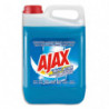 AJAX Bidon 5 Litres Nettoyant vitres et surfaces modernes Bleu 3en1 anti-traces, dégraissant, anti-goutte
