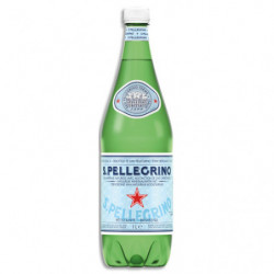 SAN PELLEGRINO Bouteille d'eau pétillante 1 litre minérale