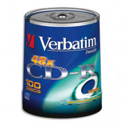 VERBATIM tour de 100 CDR 700MB, 52x 43411